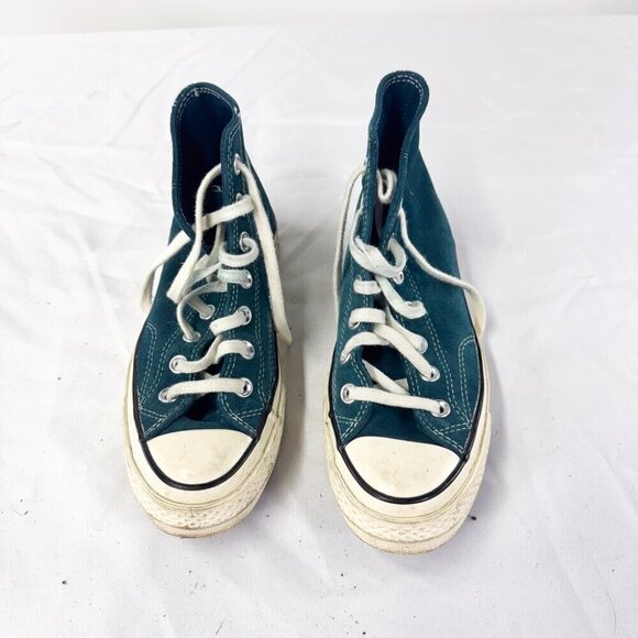 CHUCK TAYLOR CONVERSE TURQUOISE BLUE SUEDE SHOES 70S STYLE SIZE 6.5 - Picture 4 of 7